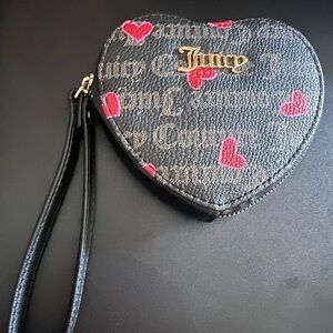 Juicy Couture Heart-Shaped Wristlet